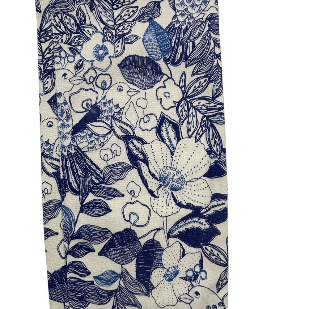 Vineyard Vines Womens Size 6 Skinny Jeans White Cap Cordia Floral Print New NWT‎ - Picture 10 of 16